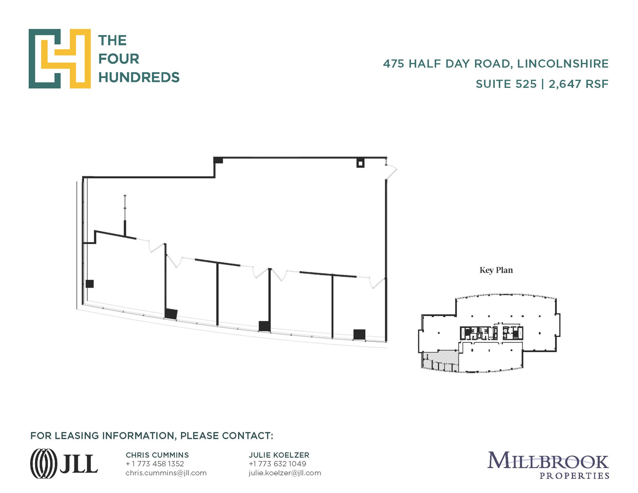 475-485 Half Day Rd, Lincolnshire, IL for lease Floor Plan- Image 1 of 1