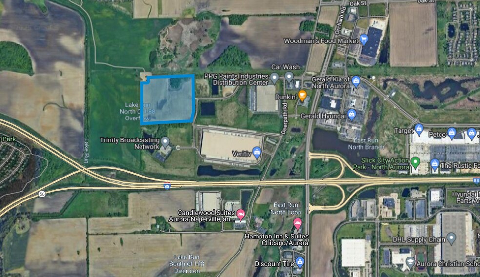 000 Orchard Gateway Rd, Aurora, IL for sale - Aerial - Image 1 of 1