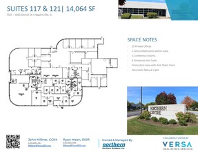 1551-1555 Bond St, Naperville, IL for lease Floor Plan- Image 2 of 2