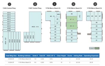 11762 Marco Beach Dr, Jacksonville, FL for lease Site Plan- Image 2 of 2