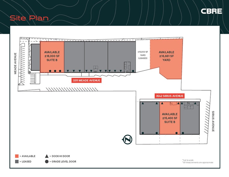 3542 Sirius Ave, Las Vegas, NV for lease - Site Plan - Image 2 of 2