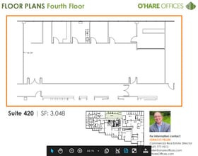1011 E Touhy Ave, Des Plaines, IL for lease Floor Plan- Image 1 of 1