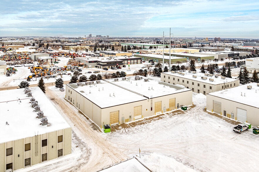 17611-17615 105th Ave NW, Edmonton, AB for lease - Aerial - Image 3 of 3