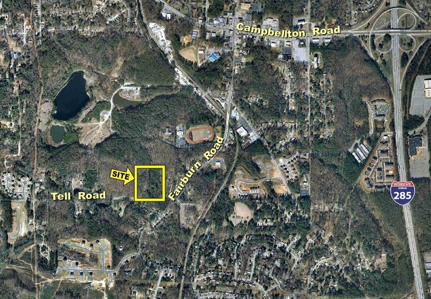 3955 Tell Rd SW, Atlanta, GA for sale - Aerial - Image 1 of 1