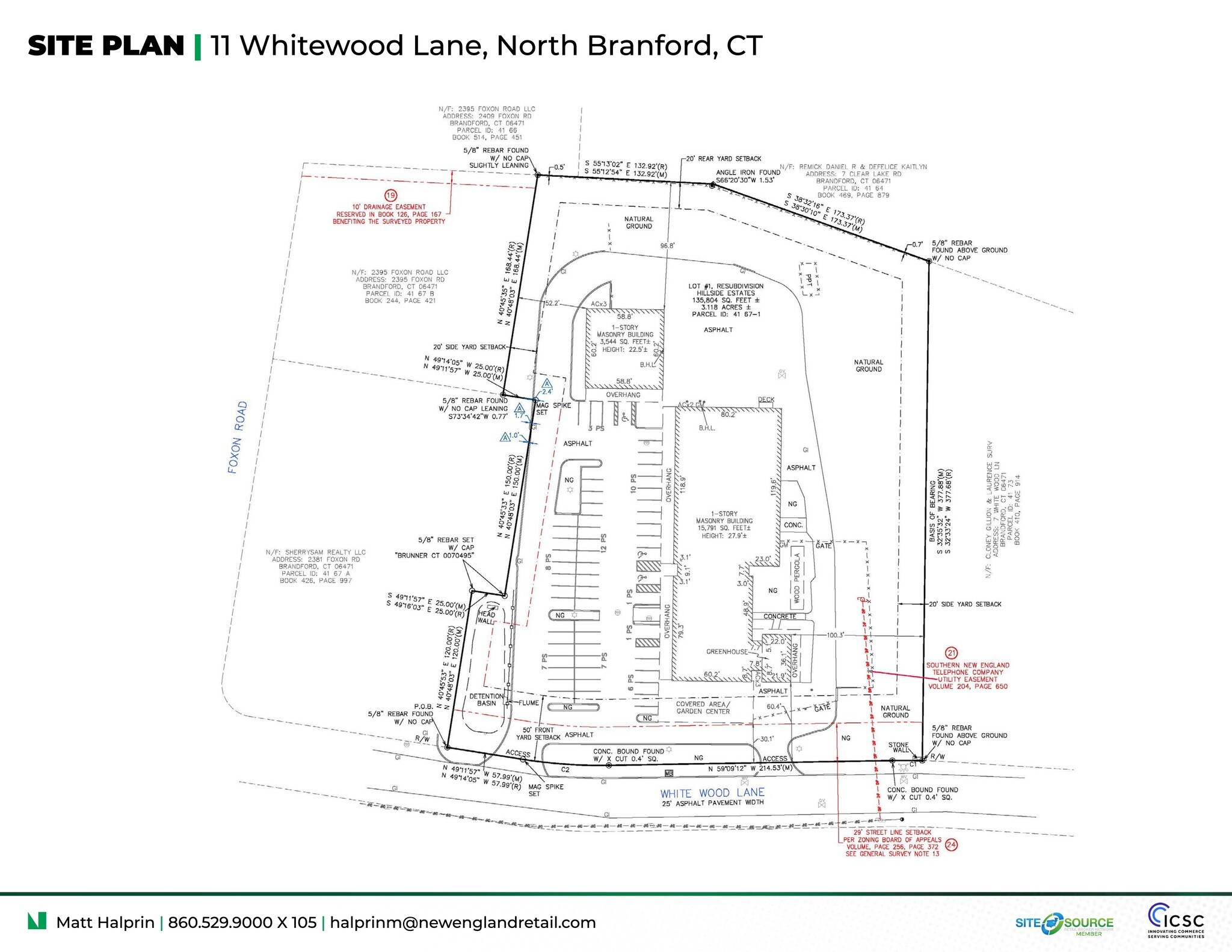 Rte 80, North Branford, CT for lease Site Plan- Image 1 of 8