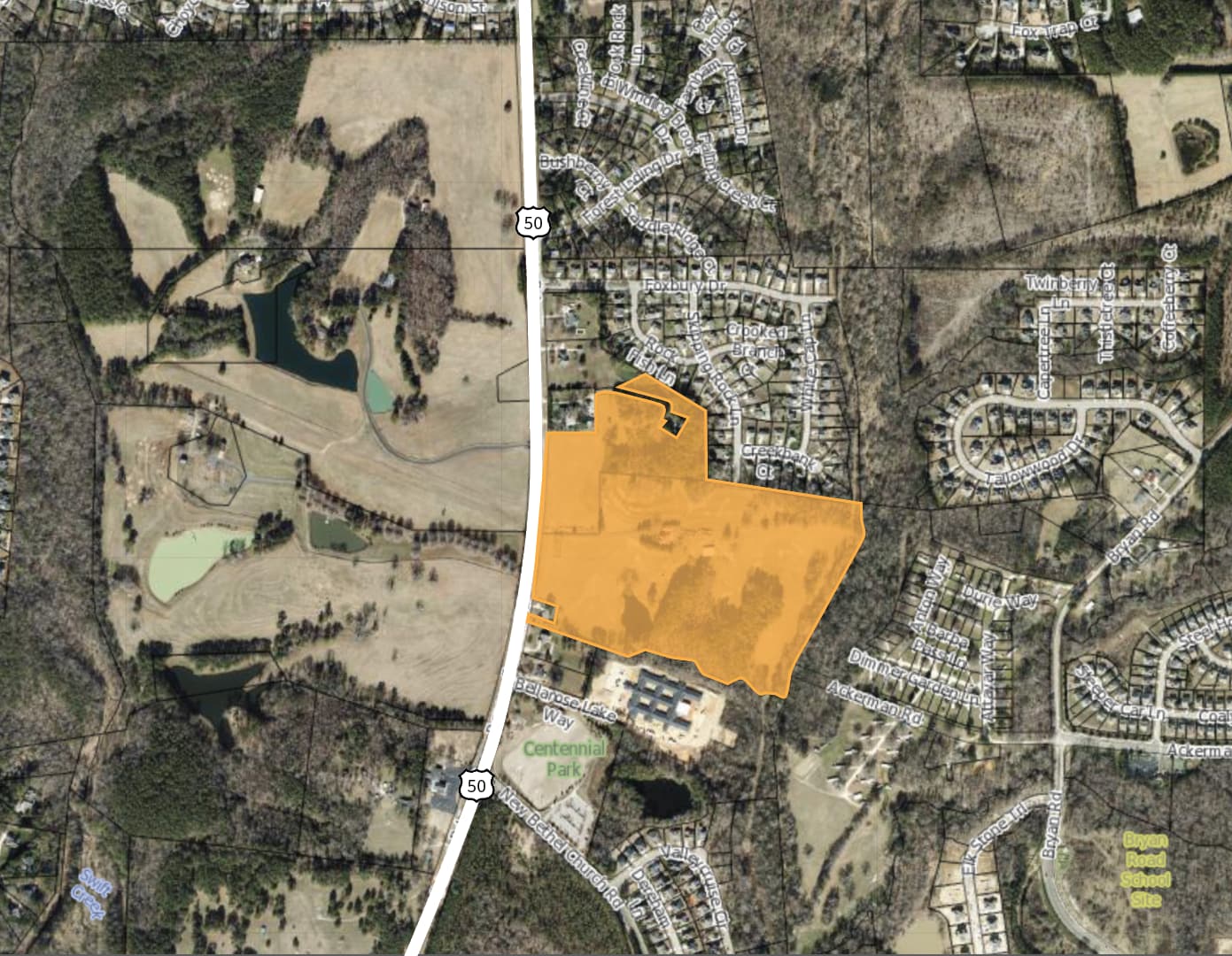 1965 Benson Rd, Garner, NC 27529 Highway 50 Land