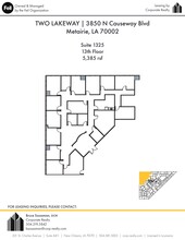 3900 N Causeway Blvd, Metairie, LA for lease Site Plan- Image 1 of 1