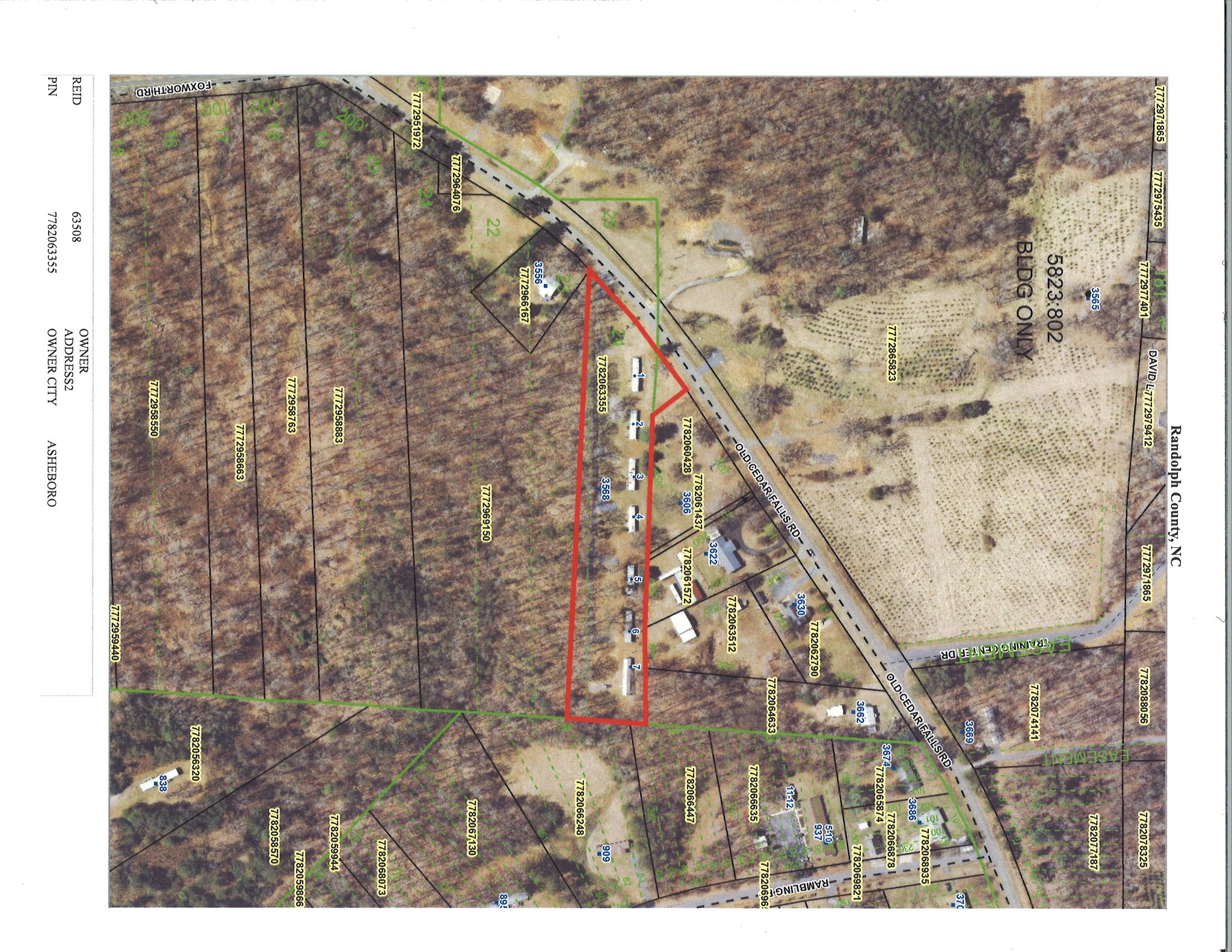 3568 Old Cedar Falls Rd, Randleman, NC for sale Other- Image 1 of 1