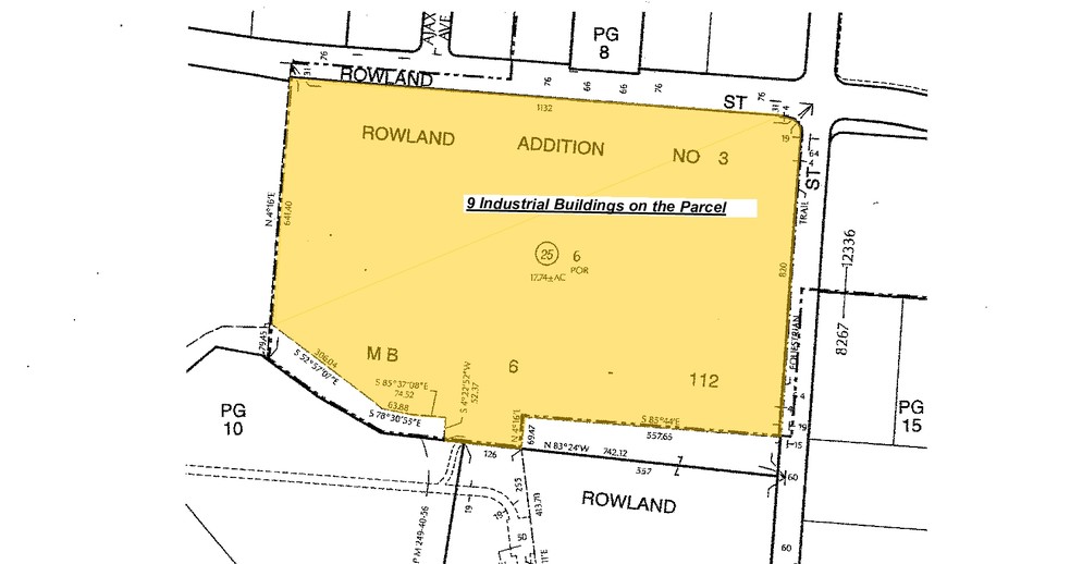 17901 E Ajax Cr, City Of Industry, CA for sale - Plat Map - Image 1 of 1