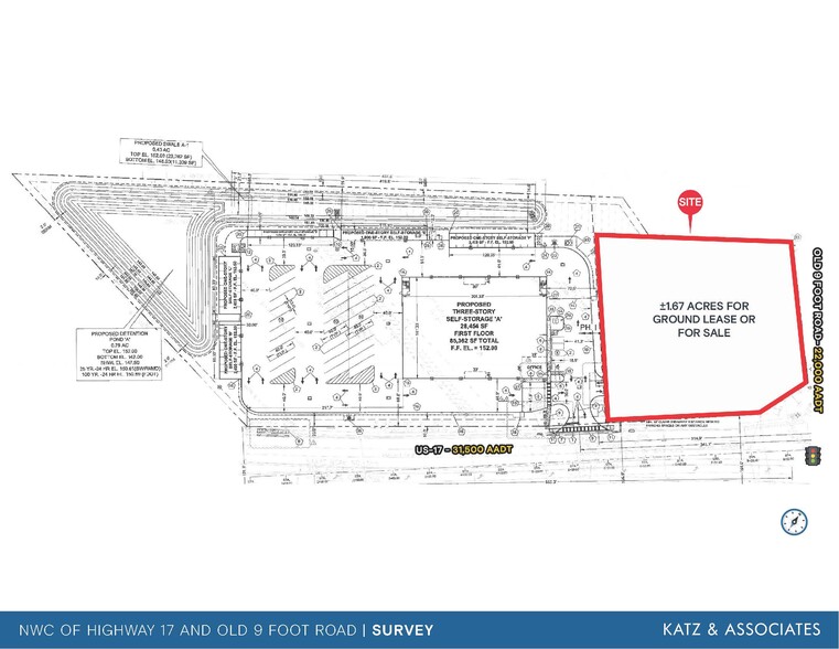 US Highway 17 and Old Foot Rd, Eagle Lake, FL for sale - Building Photo - Image 2 of 3