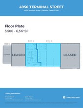 4950 Terminal St, Bellaire, TX for lease Floor Plan- Image 1 of 2