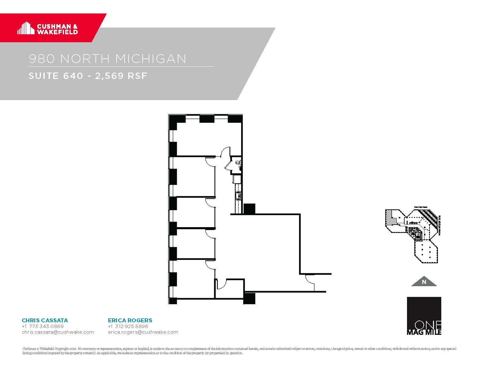 980 N Michigan Ave, Chicago, IL for lease Building Photo- Image 1 of 1