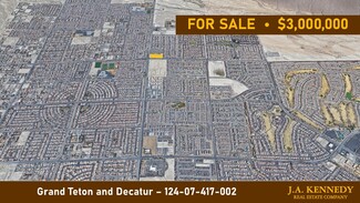 More details for Grand Teton Drive and Redbud Vine St, North Las Vegas, NV - Land for Sale