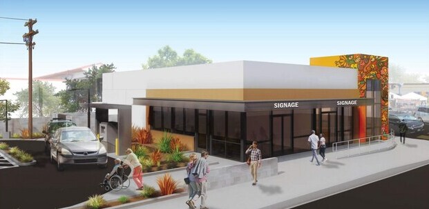 3401 W Slauson Ave, Los Angeles, CA for lease - Building Photo - Image 2 of 5