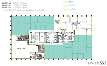 591 Camino de la Reina, San Diego, CA for lease Floor Plan- Image 1 of 1