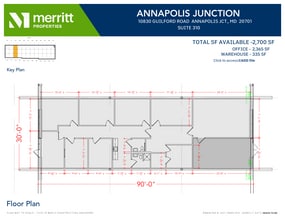10840 Guilford Rd, Annapolis Junction, MD for lease Floor Plan- Image 1 of 1