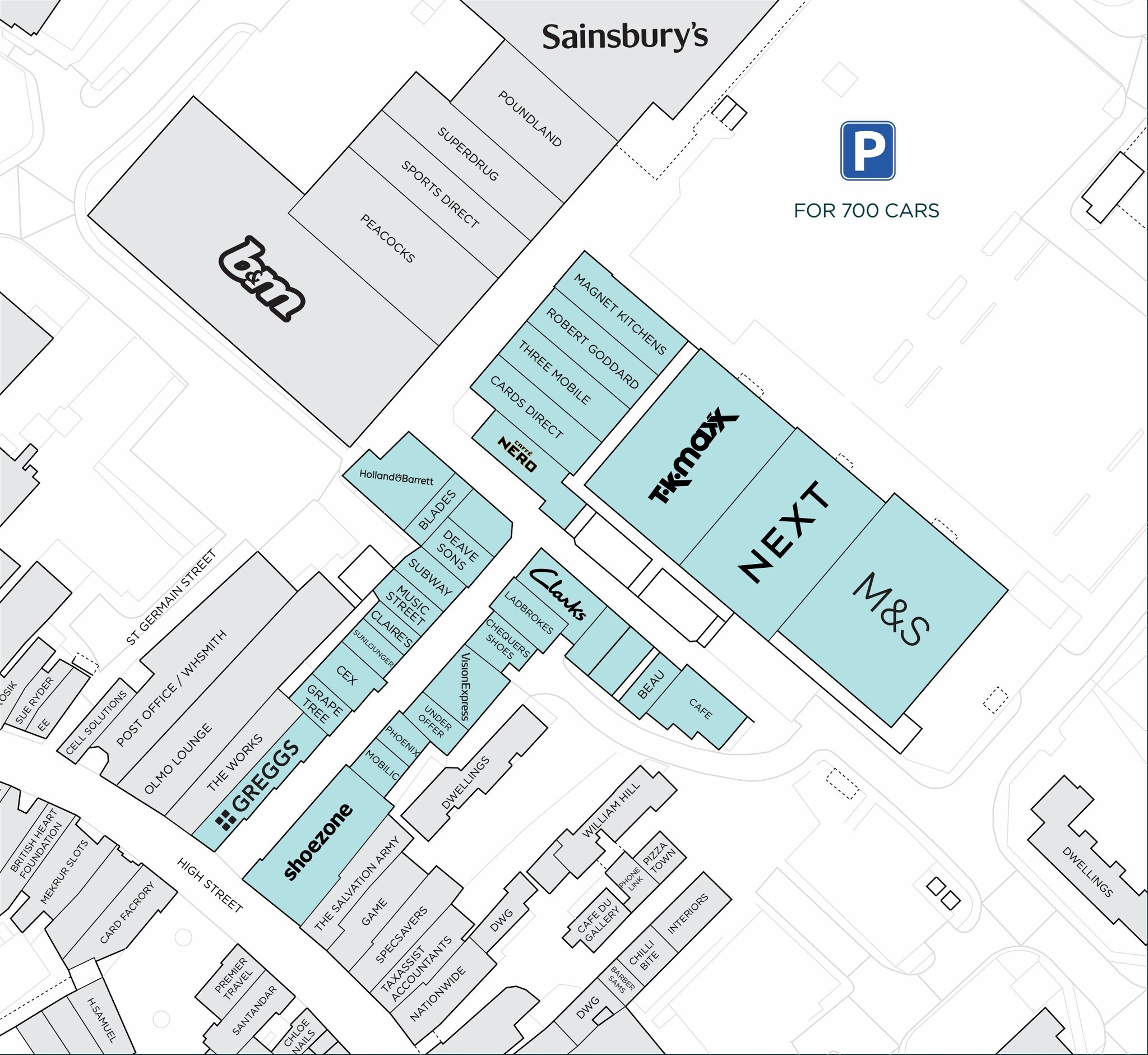 Chequers Ct, Huntingdon for lease Site Plan- Image 1 of 1