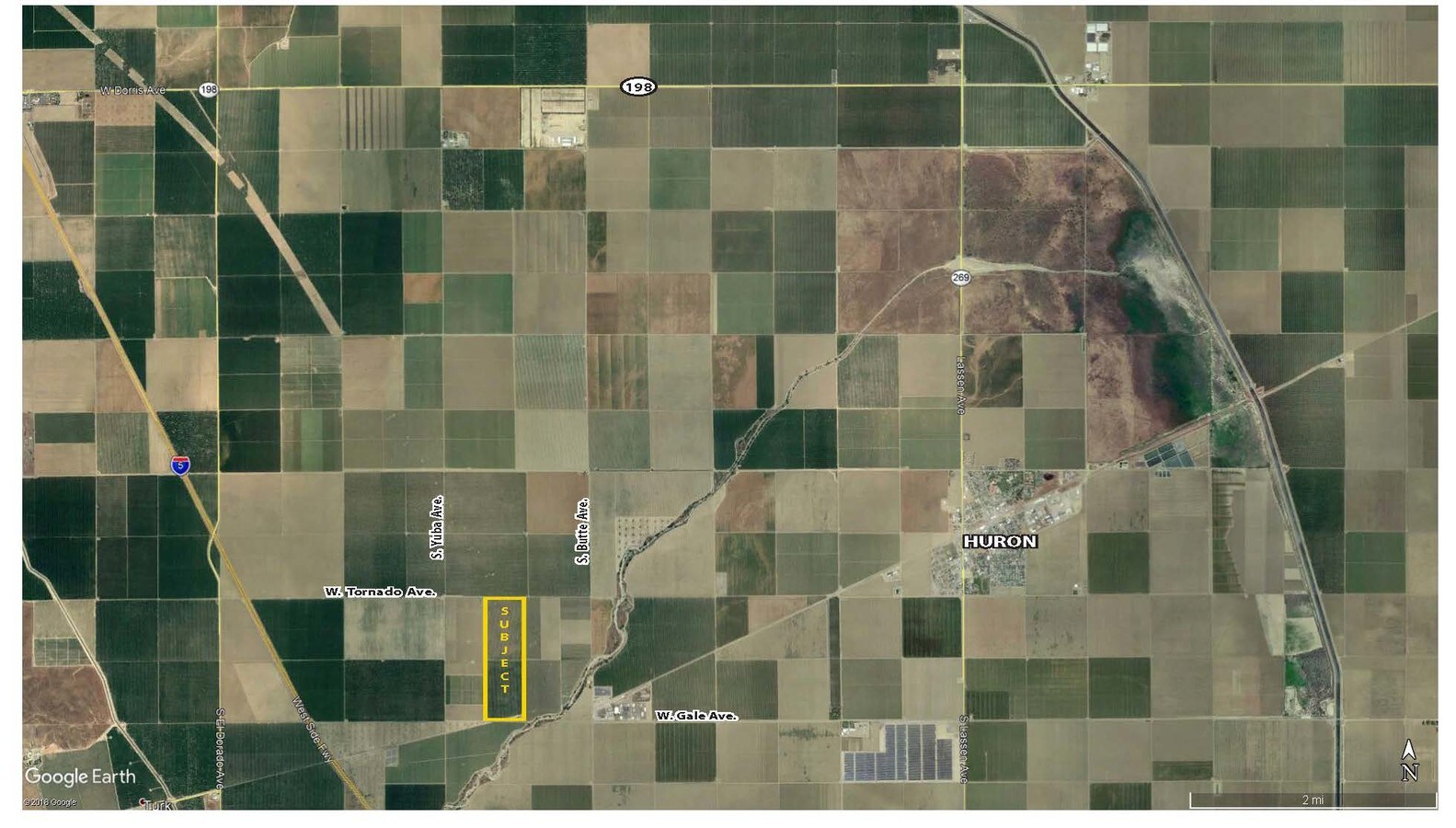 S Side Tornado Avenue Of Huron, Huron, CA 93234