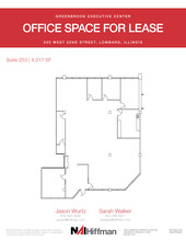 200 W 22nd St, Lombard, IL for lease Floor Plan- Image 1 of 1