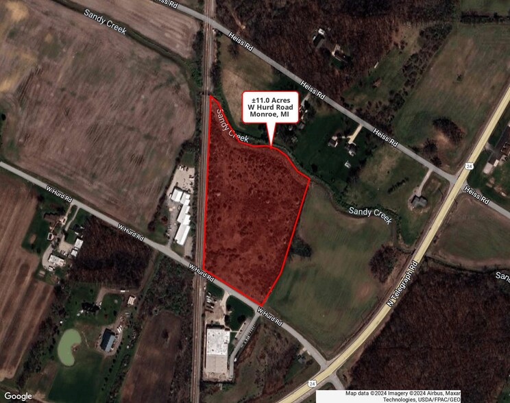 908 W Hurd Rd, Monroe, MI for sale - Building Photo - Image 1 of 2