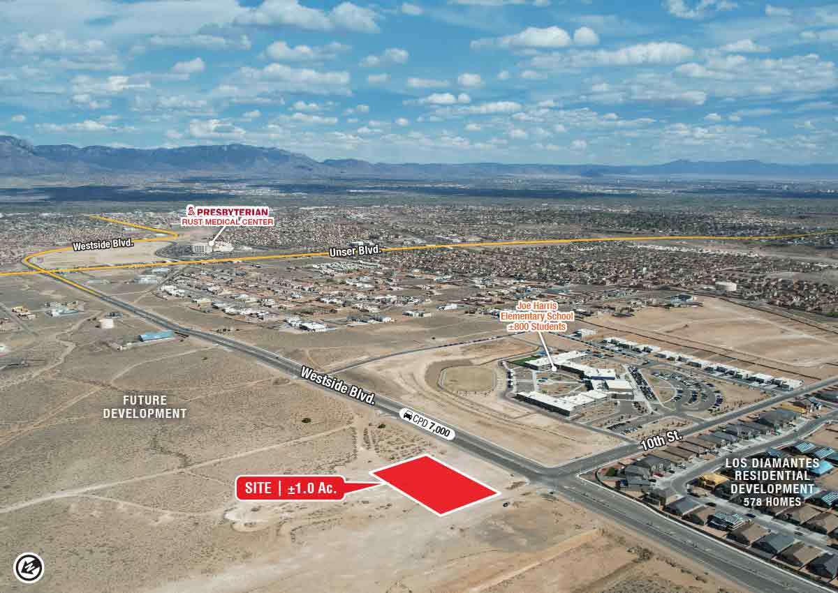 Westside Blvd & 10th St., Rio Rancho, NM for sale Building Photo- Image 1 of 1