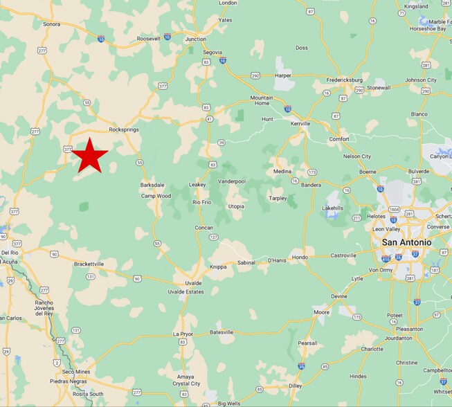 80 acres in Rockspring, Rocksprings, TX 78880 80 acres in Rocksprings