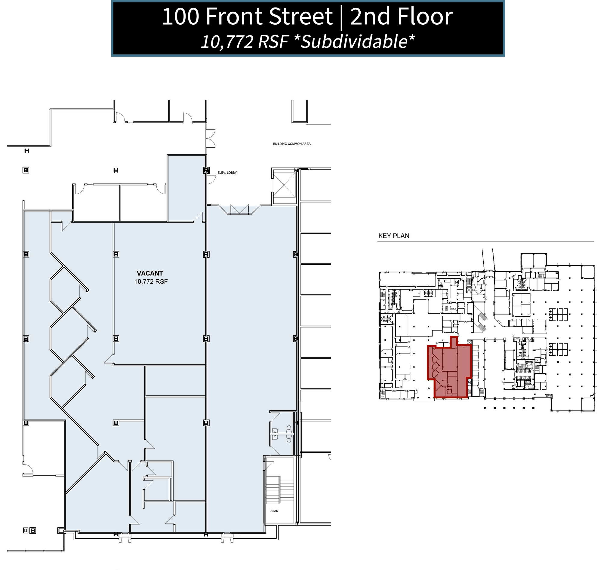 100 Front St, Worcester, MA for lease Floor Plan- Image 1 of 1