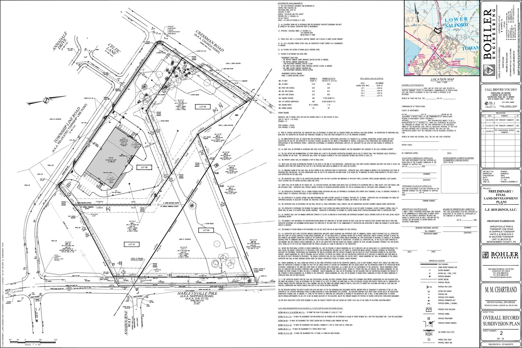 Township Line Road Lots 1 & 4 Skippack, PA for Sale