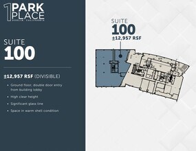 1 Park Pl, Dublin, CA for lease Floor Plan- Image 1 of 1