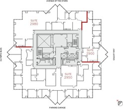 2121 Avenue of the Stars, Century City, CA for lease Floor Plan- Image 1 of 1