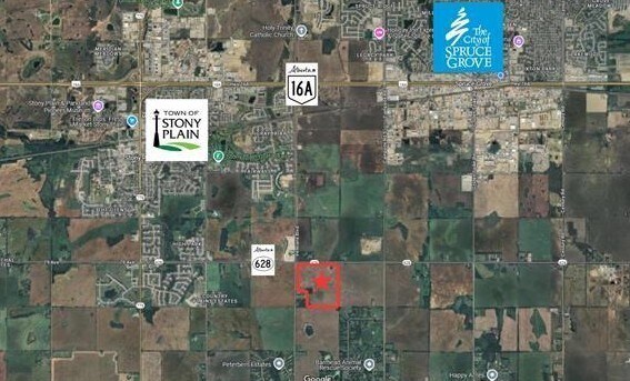 27413 79 Av, Stony Plain, AB for sale Aerial- Image 1 of 11