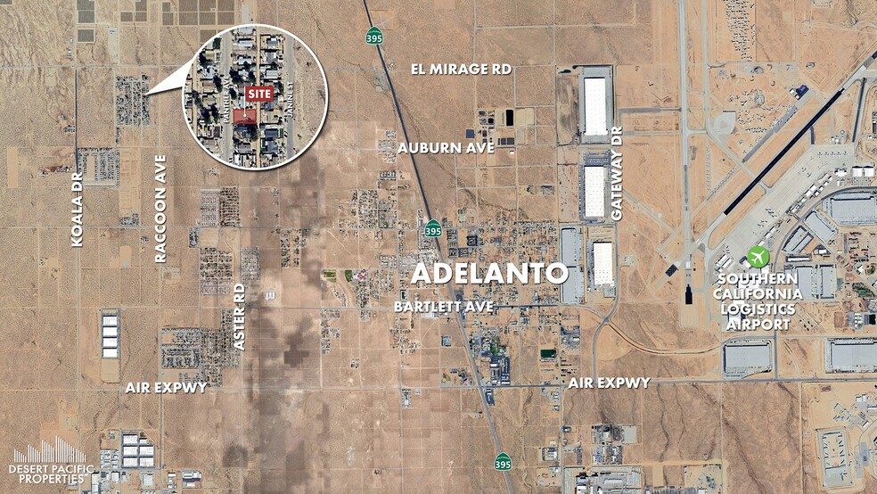19031 Panther Ave, Adelanto, CA for sale - Aerial - Image 1 of 1