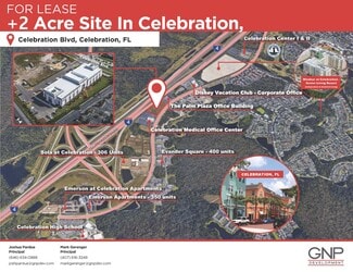 More details for 1460 Celebration Blvd, Celebration, FL - Land for Lease