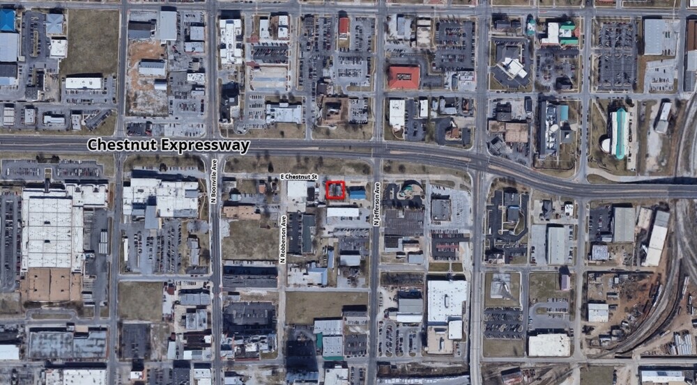 322-324 E Chestnut St, Springfield, MO for sale Aerial- Image 1 of 1