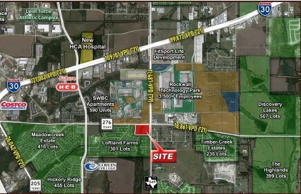 FM 549 & Hwy 276, Rockwall, TX for sale Primary Photo- Image 1 of 1