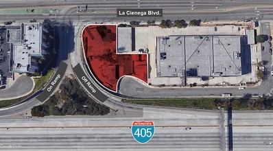 10212 S La Cienega Blvd, Inglewood, CA - aerial  map view