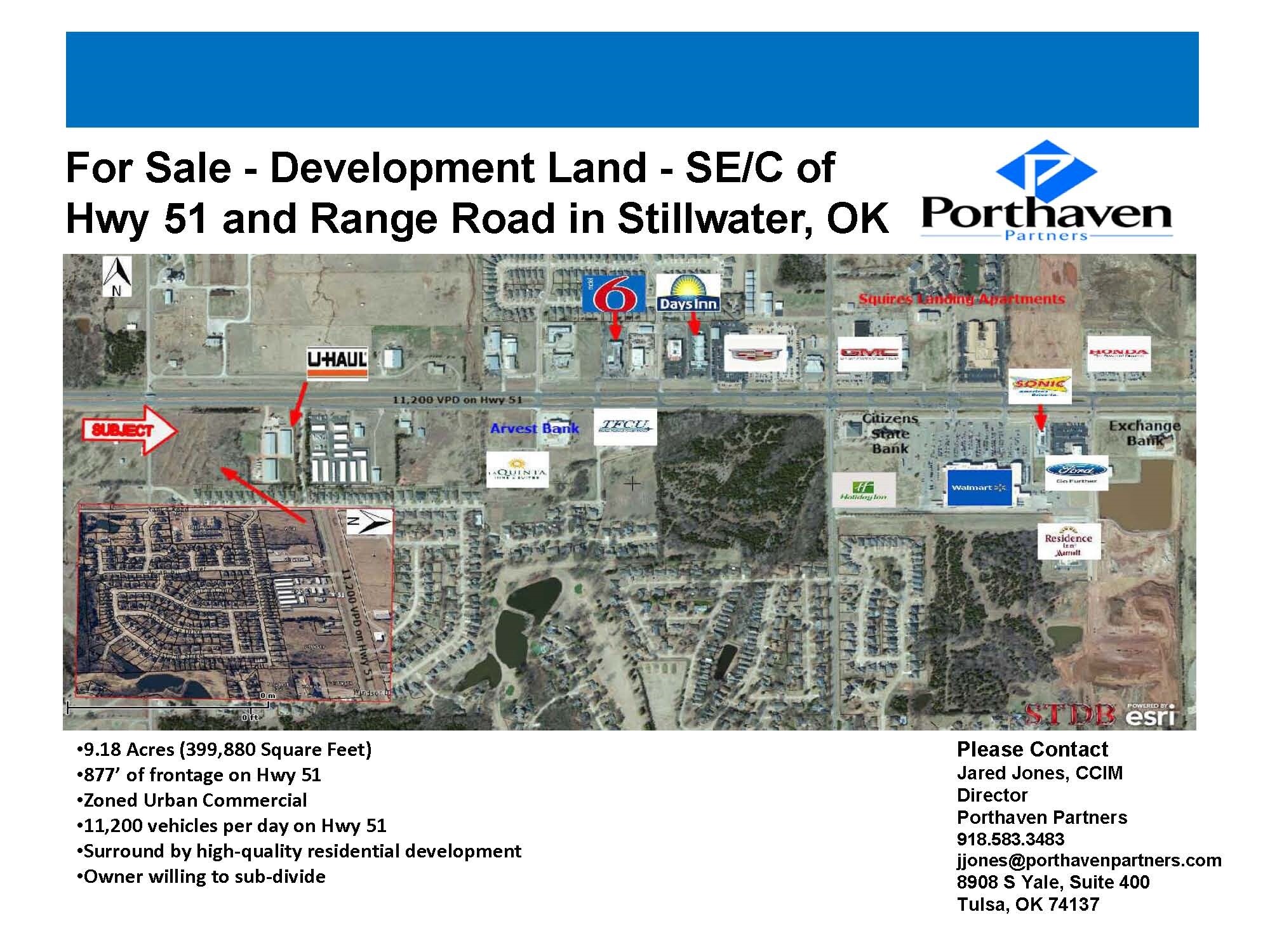 Hwy 51 & Range Rd, Stillwater, OK for sale Building Photo- Image 1 of 1