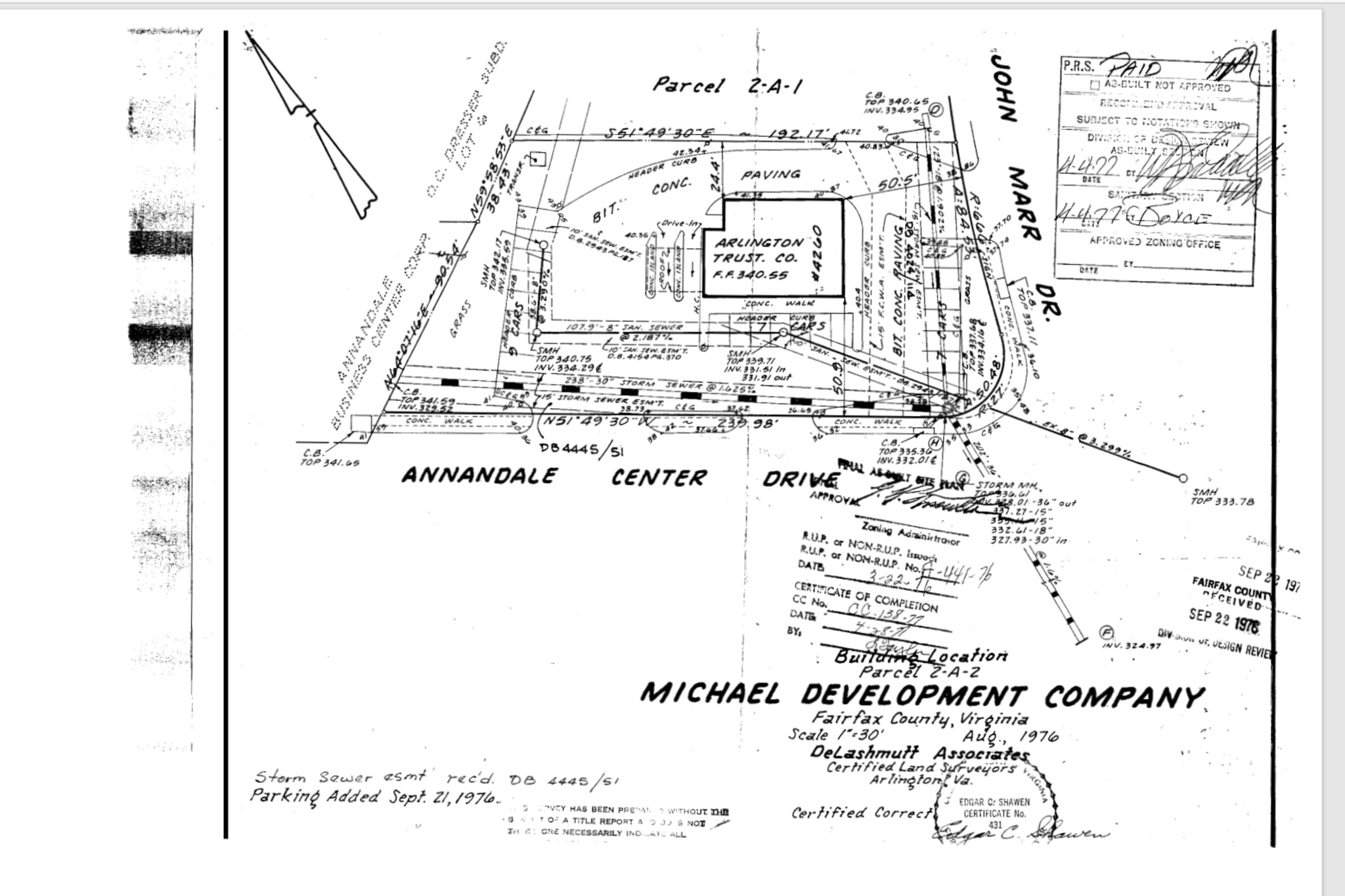 4260 John Marr Dr, Annandale, VA for lease Site Plan- Image 1 of 1