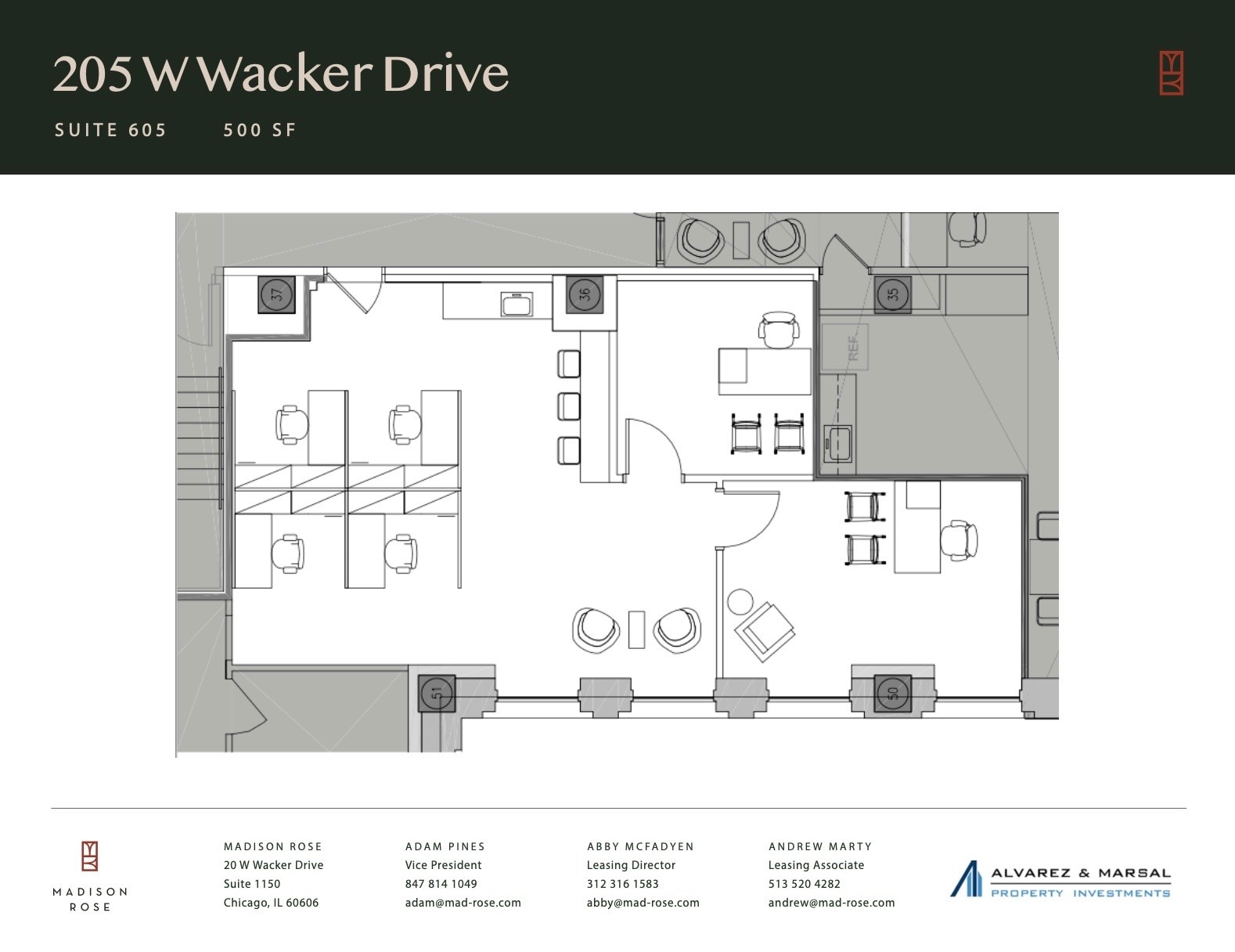 205 W Wacker Dr, Chicago, IL for sale Floor Plan- Image 1 of 1