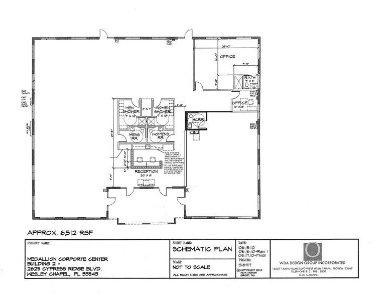 2626 Cypress Ridge Blvd, Wesley Chapel, FL for lease - Floor Plan - Image 2 of 5