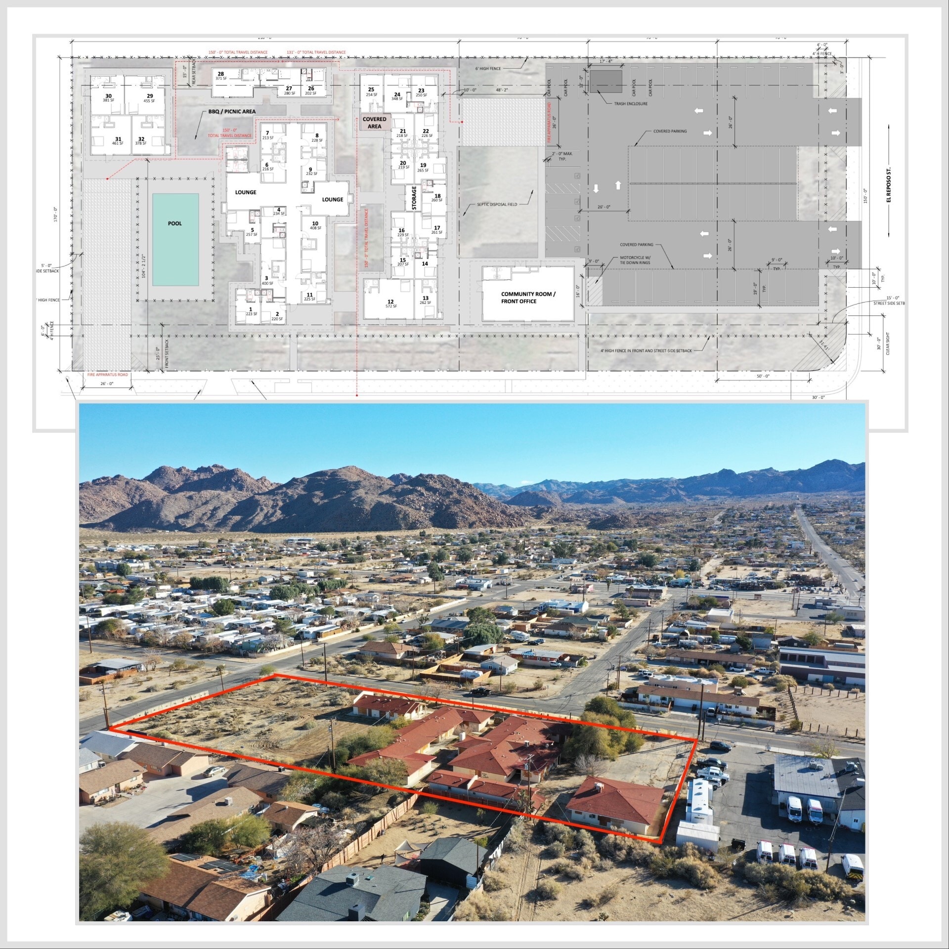 61850-61872 Chollita Rd, Joshua Tree, CA for sale Building Photo- Image 1 of 16