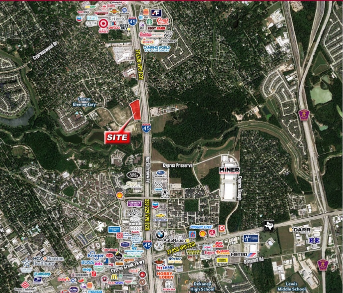 IH-45 @ Cypress Oaks Dr, Spring, TX for sale - Building Photo - Image 1 of 1