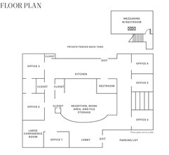 1667 Oak Ave, Davis, CA for lease Floor Plan- Image 1 of 1