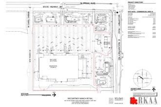 SEC Pinal Ave & McCartney Rd, Casa Grande, AZ for lease Site Plan- Image 1 of 2