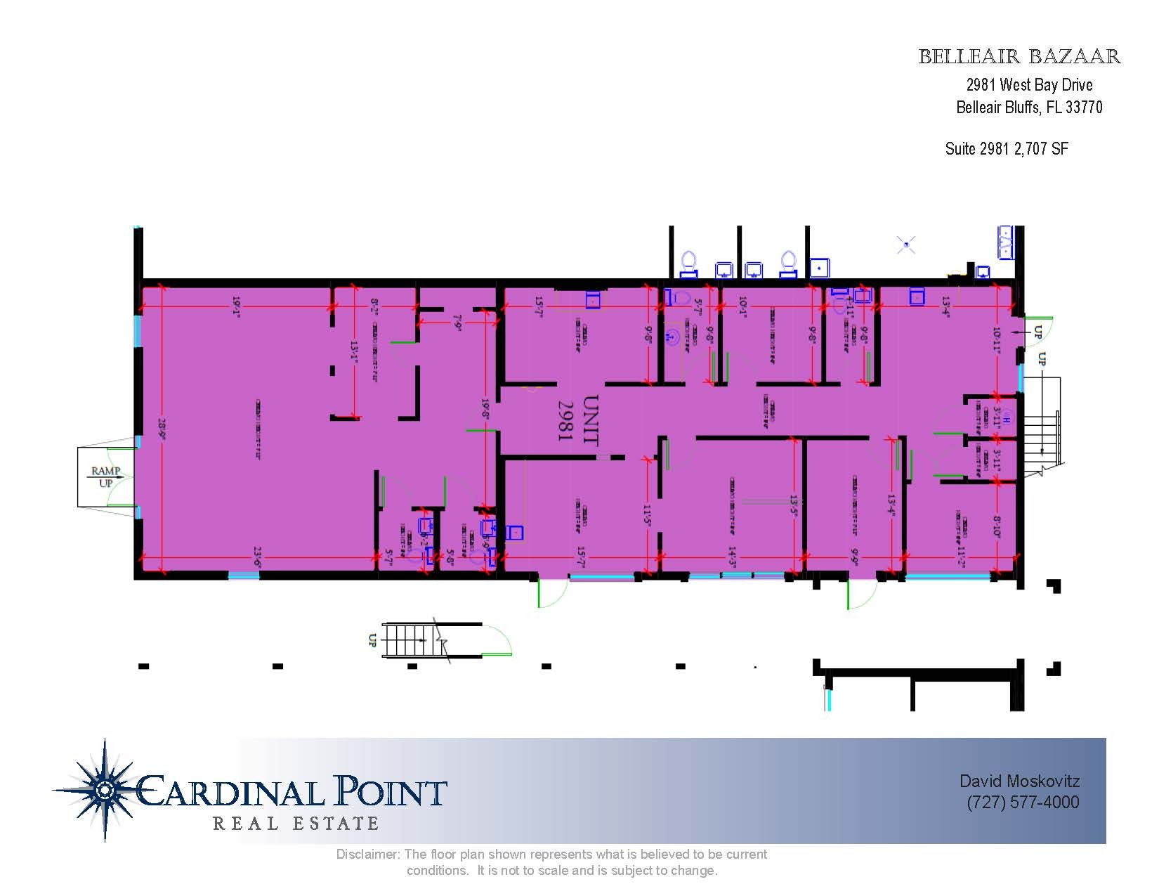 2923 W Bay Dr, Belleair Bluffs, FL for lease Floor Plan- Image 1 of 1