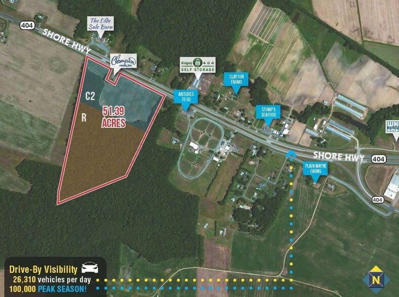 Shore Hwy, Denton, MD for sale - Building Photo - Image 1 of 1