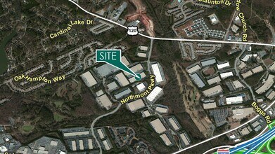 2220 Northmont Pky, Duluth, GA - AERIAL  map view