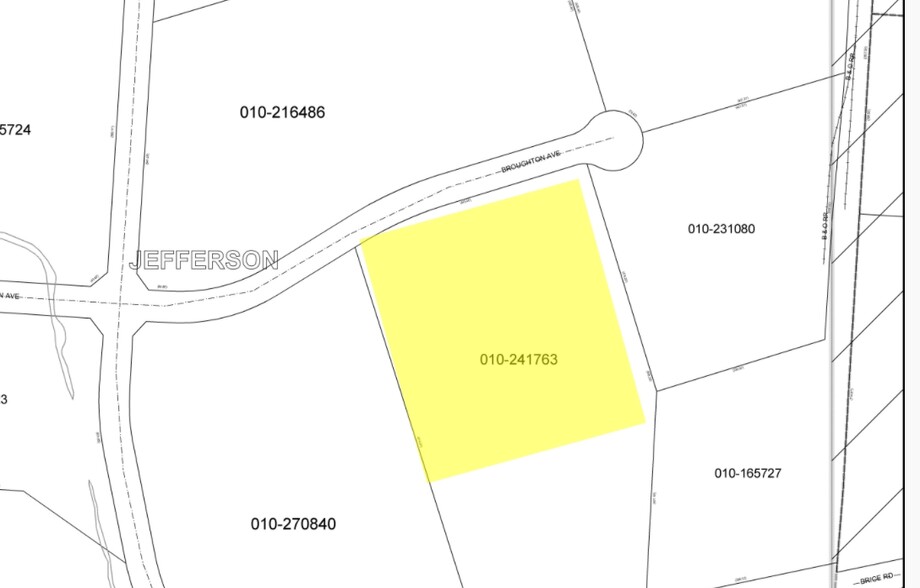 6611 Broughton Ave, Columbus, OH for lease - Plat Map - Image 3 of 3