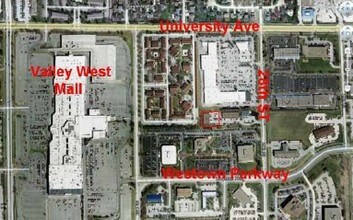 1750 28th St, West Des Moines, IA - AERIAL  map view