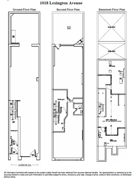 1018 Lexington Ave, New York, NY for sale - Floor Plan - Image 3 of 12